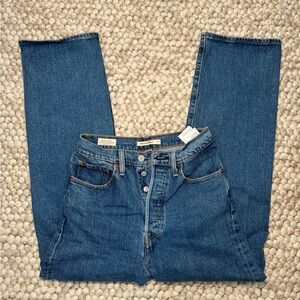 Levi’s ribcage straight jeans size 27